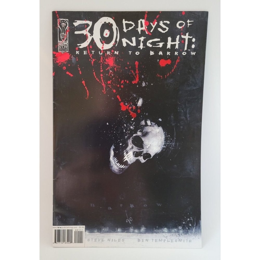 30 Days of Night: Return to Barrow #1 in Near Mint condition. IDW Comics